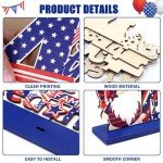4th of July Gnomes - Patriotic Home Decor Set