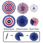 USA Party Decorations: Red, White & Blue Set