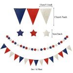 USA Party Decorations: Red, White & Blue Set