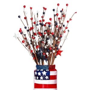Independence Day Floral Arrangement - Patriotic Decor