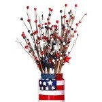 Independence Day Floral Arrangement - Patriotic Decor