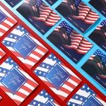 130 Pcs Patriotic Note Cards Set with Envelopes