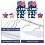 Patriotic Memorial Day Yard Sign Set - 7 Pieces