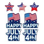 Patriotic Memorial Day Yard Sign Set - 7 Pieces
