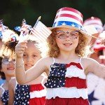 4th of July Face Tattoo Stickers - USA Theme