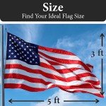 Durable 3x5 American Flag - Made in USA