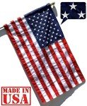 American Flag 2.5x4 FT – Sewn Stripes & Stars