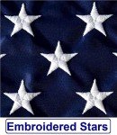 American Flag 2.5x4 FT – Sewn Stripes & Stars