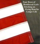 American Flag 2.5x4 FT – Sewn Stripes & Stars