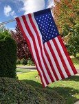3x5 Ft Embroidered American Flag Banner