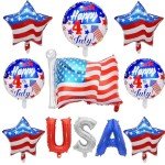 4th of July Patriotic Balloon Decoration Set