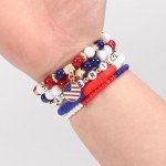 4th of July Red, White & Blue Bracelets