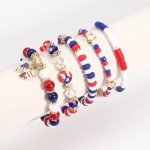 4th of July Red, White & Blue Bracelets