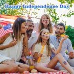 100PCS 4th of July Patriotic Tattoo Stickers