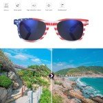 12 Pack American Flag Sunglasses for Patriotic Fun