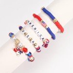 4th of July Red, White & Blue Bracelets