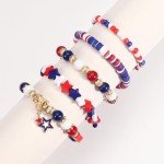 4th of July Red, White & Blue Bracelets