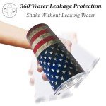 American Flag Stainless Steel Travel Tumbler 20oz