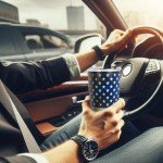 American Flag Stainless Steel Travel Tumbler 20oz