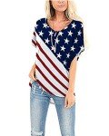 Women’s USA Flag T-Shirt for Patriotic Celebrations
