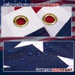 Heavy-Duty 5x8 ft American Flag for Outdoors