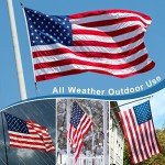 Heavy-Duty 5x8 ft American Flag for Outdoors