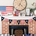 6ft Patriotic Burlap Banner for Independence Day