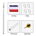 30FT Heavy Duty Telescopic Flag Pole Kit