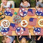 Fourth of July Disposable Party Plates & Napkins Set