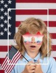 9 Pack Star Shaped Sunglasses for Patriotic Celebrations