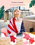 9 Pack Star Shaped Sunglasses for Patriotic Celebrations