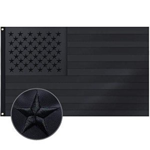 All Black American Flag - 3x5 Ft Heavy Duty