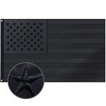 All Black American Flag - 3x5 Ft Heavy Duty