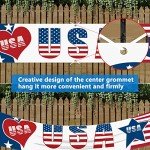 Large 4th of July Patriotic Banner Decor