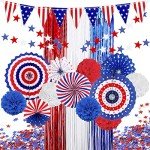 4th of July Patriotic Party Decoration Set