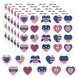 500Pcs American Flag Patriotic Stickers Set