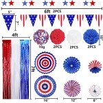 4th of July Patriotic Party Decoration Set