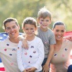 500Pcs American Flag Patriotic Stickers Set