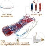 American Flag LED Lights – 420 Bright Waterproof Lights