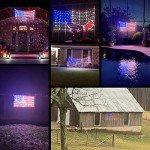 American Flag LED Lights – 420 Bright Waterproof Lights
