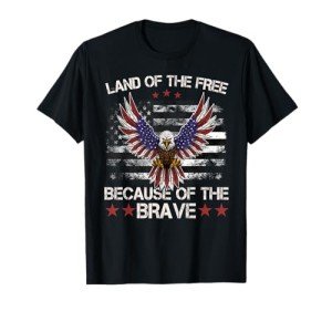 America Eagle: Land of the Free T-Shirt