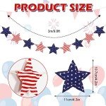 4th of July 3D Star Banner - Patriotic Decor