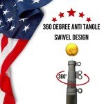 25-Foot Heavy Duty Telescoping Flagpole Kit