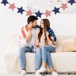 4th of July 3D Star Banner - Patriotic Decor