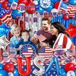 4th of July Patriotic Party Decoration Set