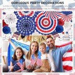 Patriotic 4th of July Party Decor Set