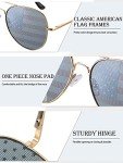 6 Pairs American Flag Beach Sunglasses Set