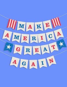 Patriotic 4th of July Banner - Stars & Stripes