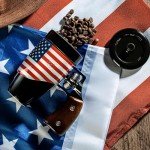 Patriotic Ceramic Coffee Mug for Men and Women