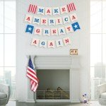 Patriotic 4th of July Banner - Stars & Stripes